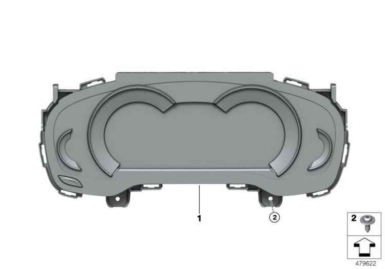 Instrument cluster ->59369620671