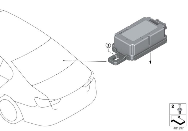 Control unit f radio remote control ->59505614827