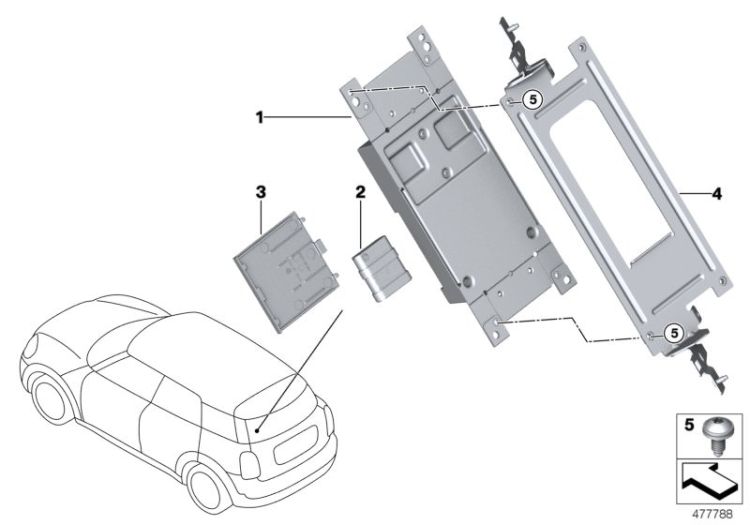 Telematics control unit ->59681841241