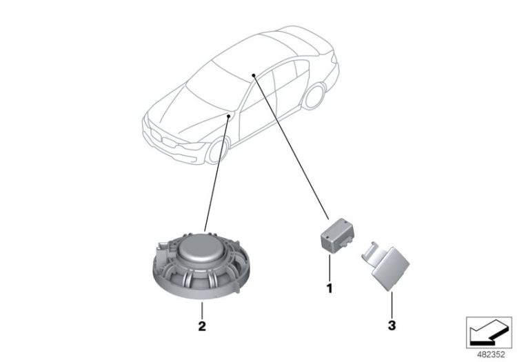 Single parts f hands-free facility ->53281840879