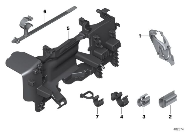 Cable harness fixings ->53622121703