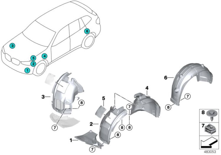 Wheelarch trim ->60721516439