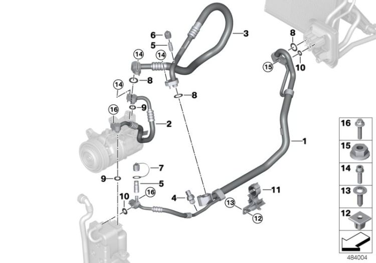 Coolant lines ->59372642334