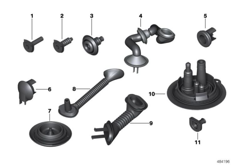 Various cable grommets ->47507611401