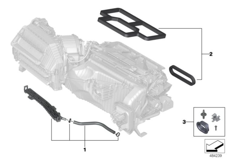 Pieces de carter p chauffage / clim. ->59369642349