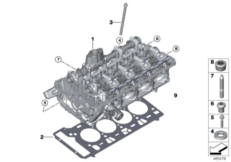 Cylinder head ->59502116914