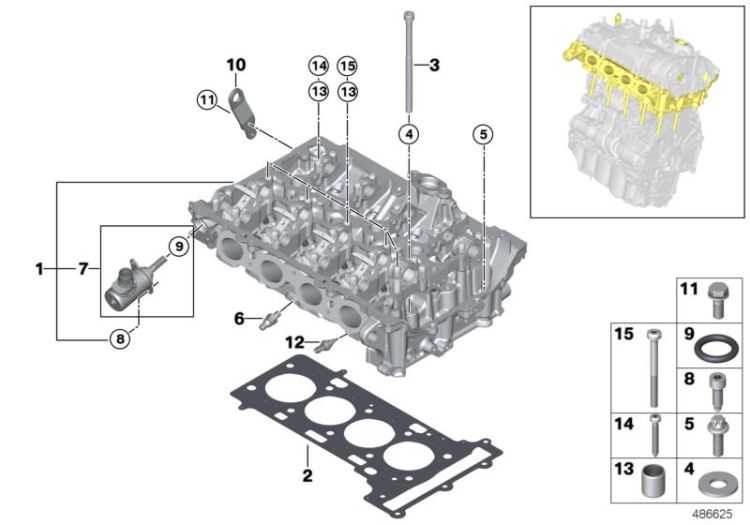 Cylinder head ->59108117097