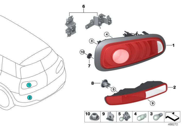 Rear light ->59845631736