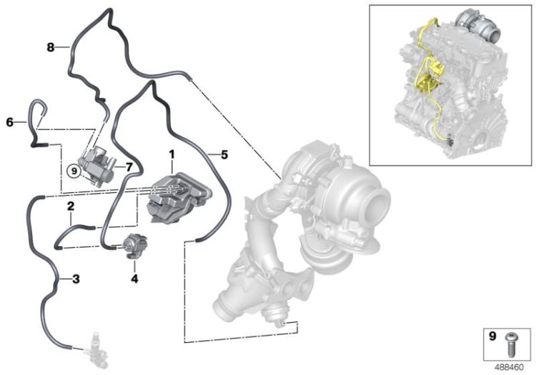 Vacuum control-AGR ->59421117386