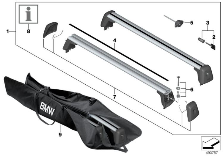 Roof rack ->59505034283