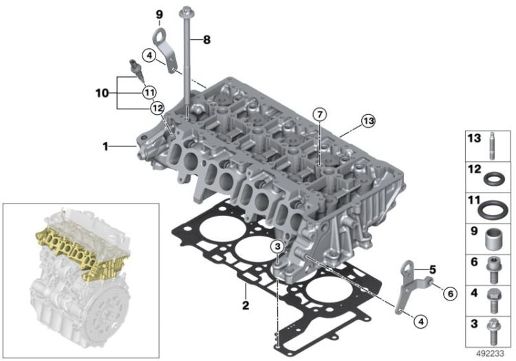 Cylinder head/Mounting parts ->59856117679