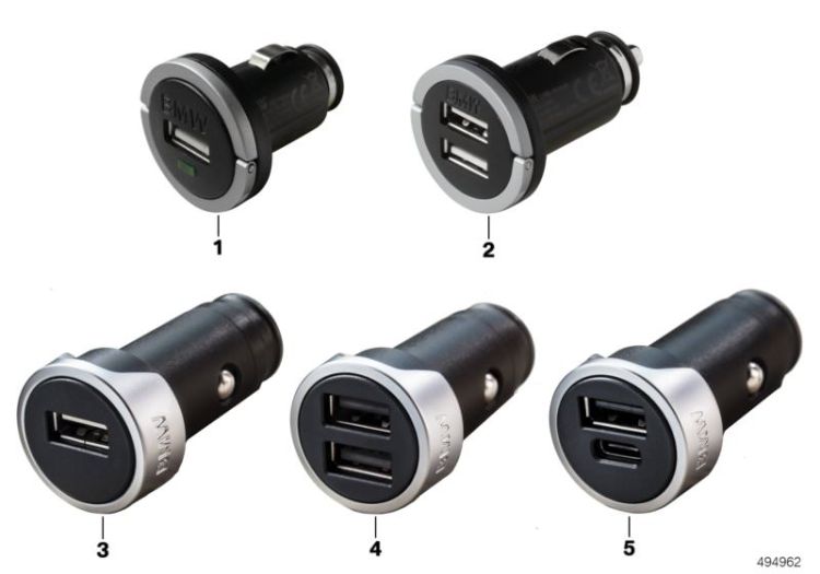 BMW USB charger ->909106