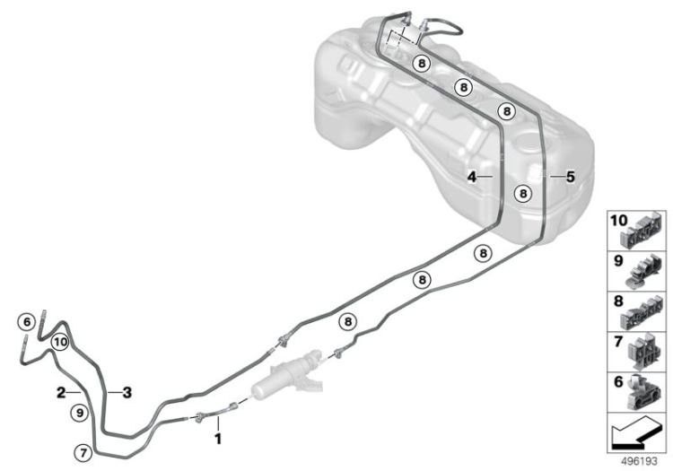 Fuel lines ->59904161206