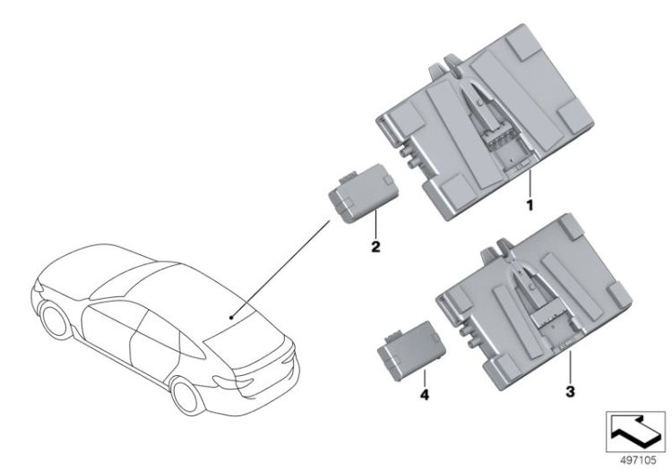 Boîtier électronique télématique ->59505841280