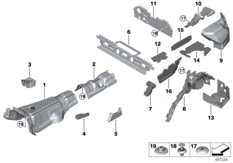 Sound insulating rear ->60024519945