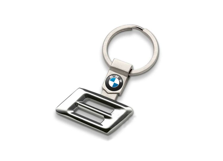 BMW Schlüsselanhänger 8er silver