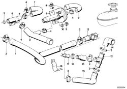 Original BMW Zusatzluftschieber  (13631274606)