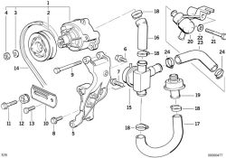 BMW original Tubo flexible  (11721316863)