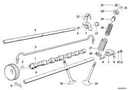 Original BMW Auslassventil 36,0/6,96MM (11341287814)