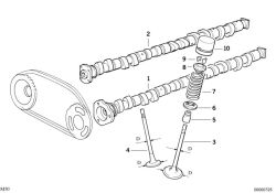 Upper spring plate 