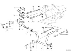 Original BMW Stiftschraube ZYL.1-4 (11721741320)