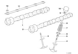 CAMSHAFT EXHAUST ZYL.5-8