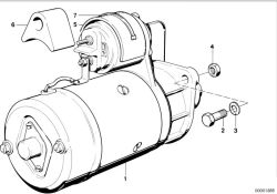 RP REMAN Starter 1,7KW