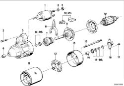 Rondelle grower d`origine BMW B8 (07119933096)