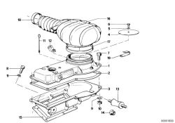 Original BMW Dichtgummi  (13711262073)