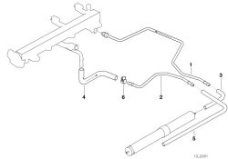 Satz Kraftstoffschlauch/Schelle 50MM/FPM