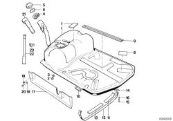 Fillister head screw, Number 15 in the illustration