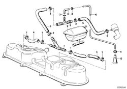 Original BMW Ausgleichsbehälter  (16121117590)