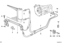 Ölkühlerleitung Rücklauf A5S 310Z