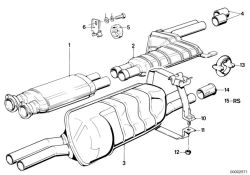 BMW original Abrazadera  (18211176393)