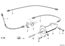 Clutch slave cylinder D=20,64MM