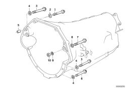 Torxschraube M10X55-8.8 ZNS3