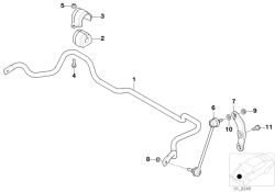 Haltebügel Stabilisator 