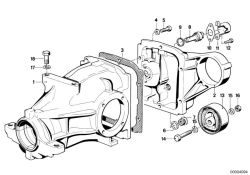 Original BMW Getriebedeckel  (33111210424)