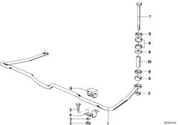 Stabilisator hinten D=16MM