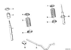 Gummilager Stabilisator D=24MM