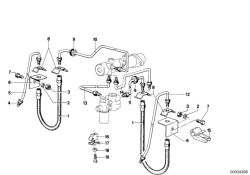 BMW original Pieza distanciadora  (34321108306)