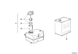 Fluído De Freio Lv Pentosin Dot 4 Lv Original Bmw Kit Com 3