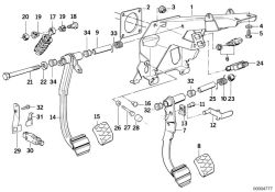 Original BMW Sechskantschraube mit Scheibe M8X20-Z3-1 (07119915178)