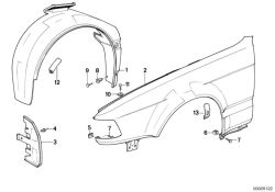 FENDER BRACKET ZN-3