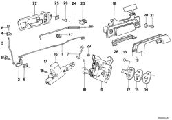 ACTUATOR F REAR DOOR 