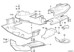 Original BMW Stopmutter  (51481841216)