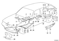 Original BMW Stopfen  (61661369424)