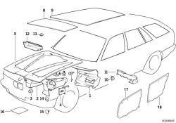 Original BMW Druckknopf D=30MM;H=16MM (51481976047)