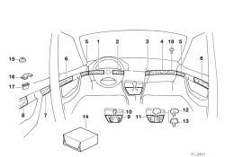 Original BMW Hutmutter D=3mm (51418181398)