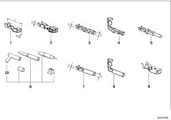 Original BMW Circular connector D=1.0/0.4-0.75 (61131373819)